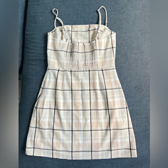 Wilfred Plaid Classic Mini Dress | S - Picture 9 of 11